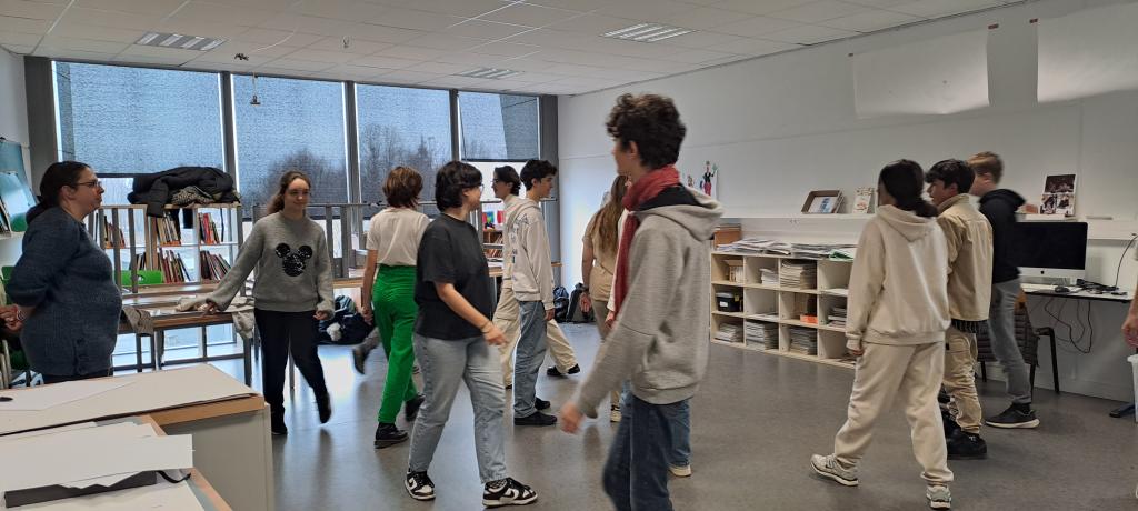 image de Improvisation théâtrale avec les classes de 2nde et 1ere CV