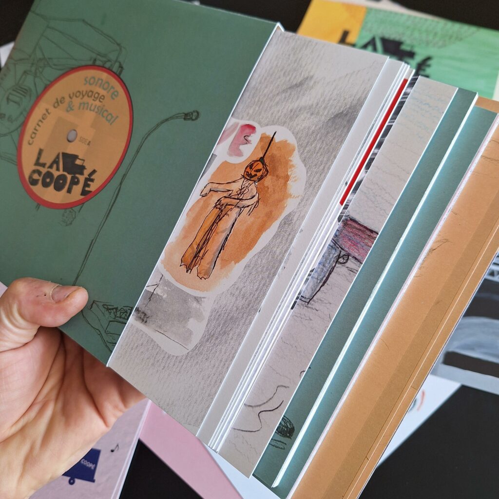 image de Coup de cœur du Prix lycée du concours scolaire carnet de voyage pour la classe de 1CVP